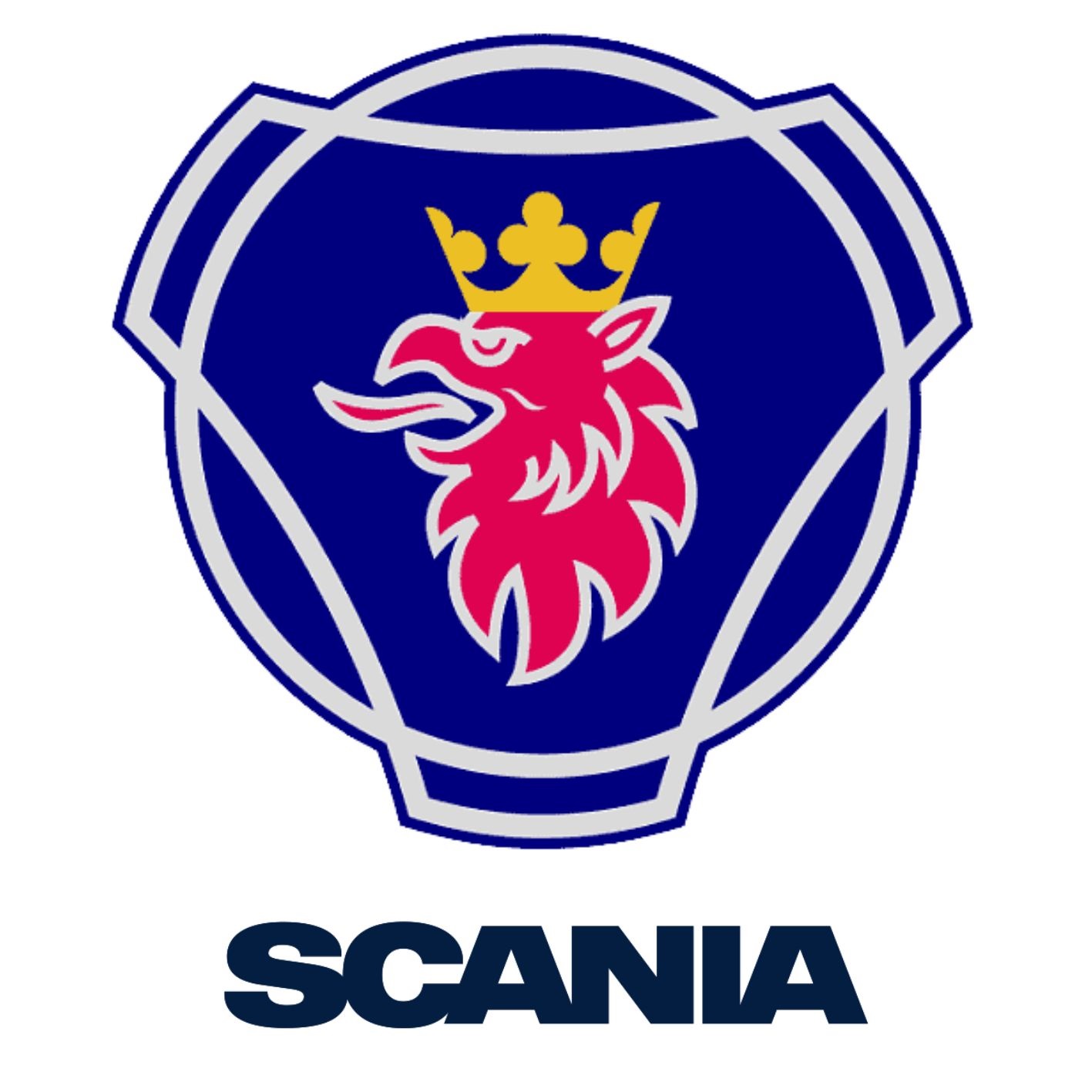 Logo da marca SCANIA